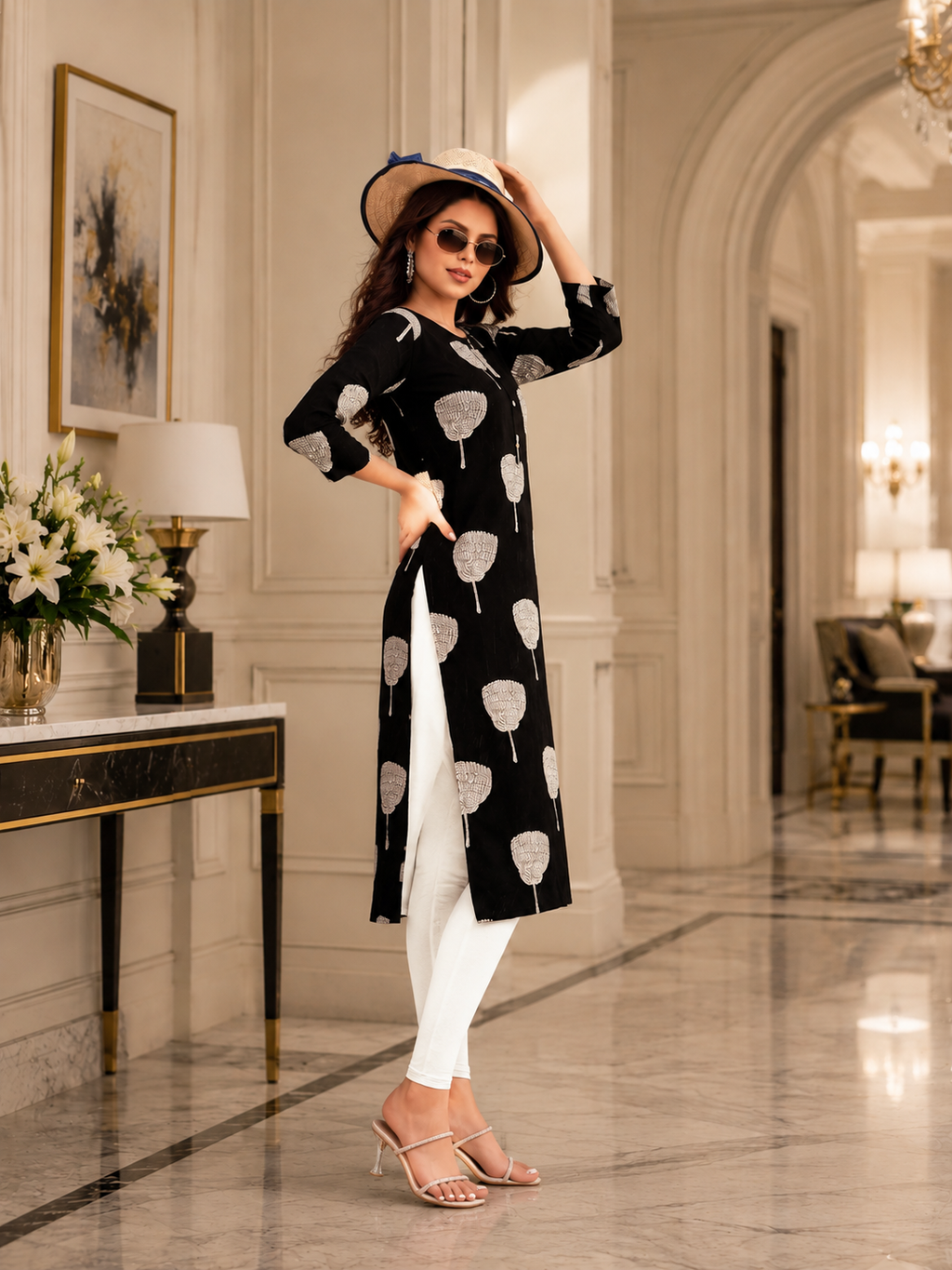 Luna Bloom Kurta