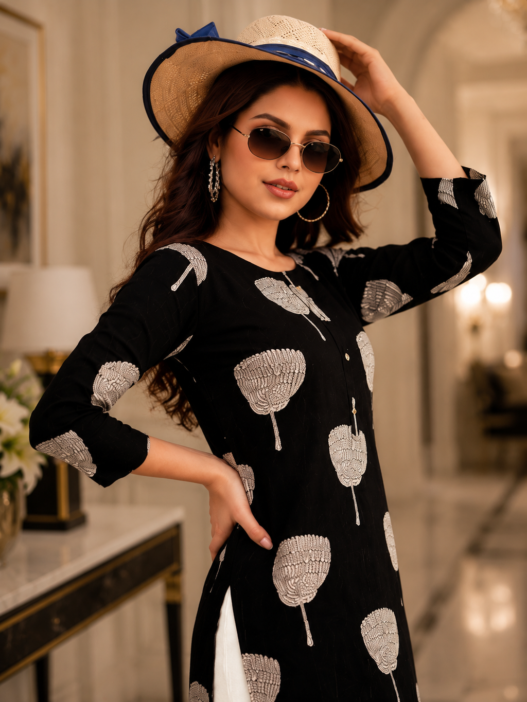 Luna Bloom Kurta