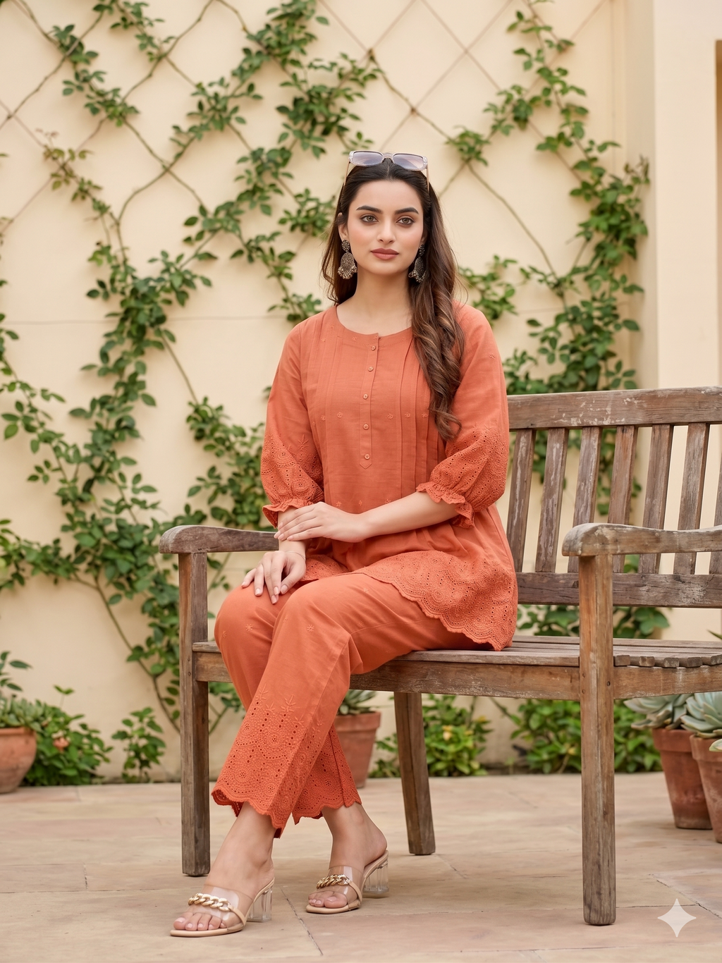 Rust Bloom Co-Ord Set