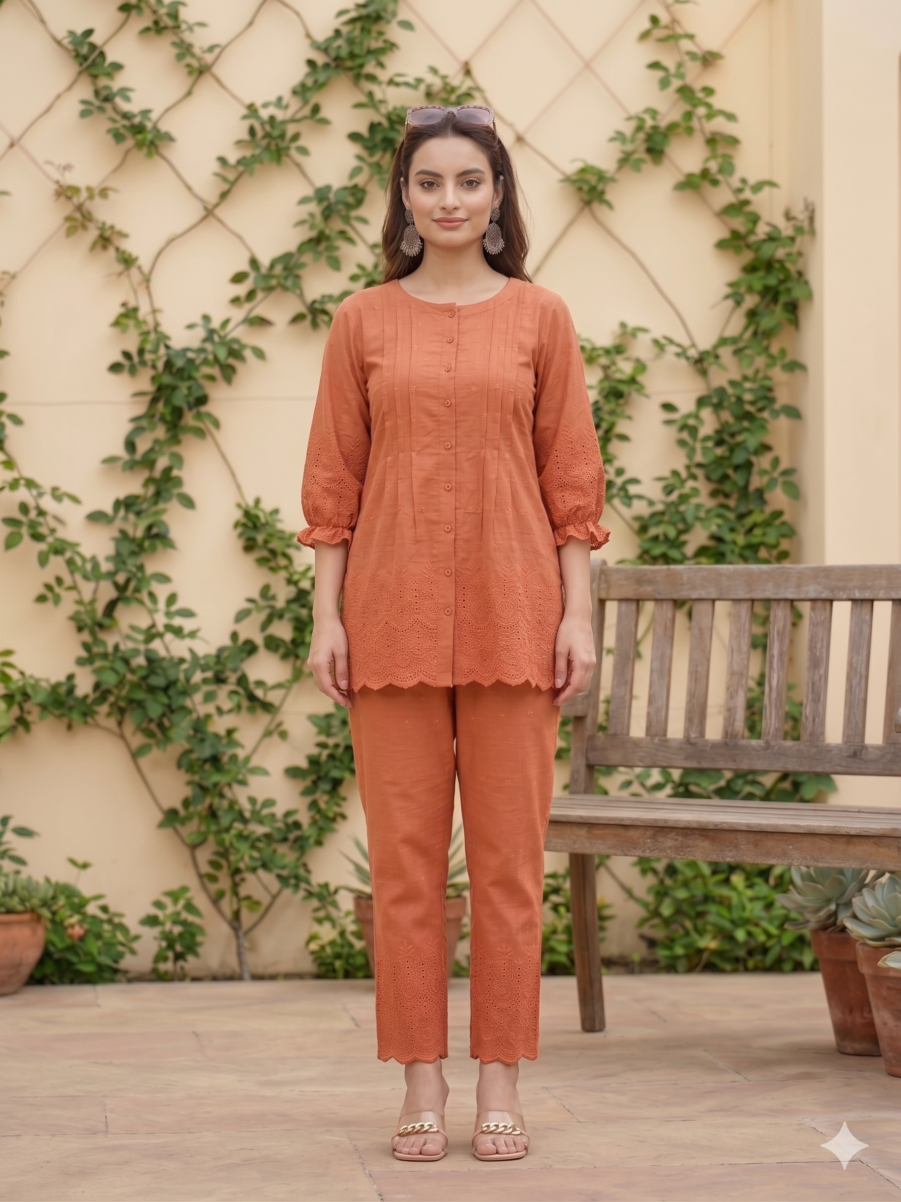 Rust Bloom Co-Ord Set
